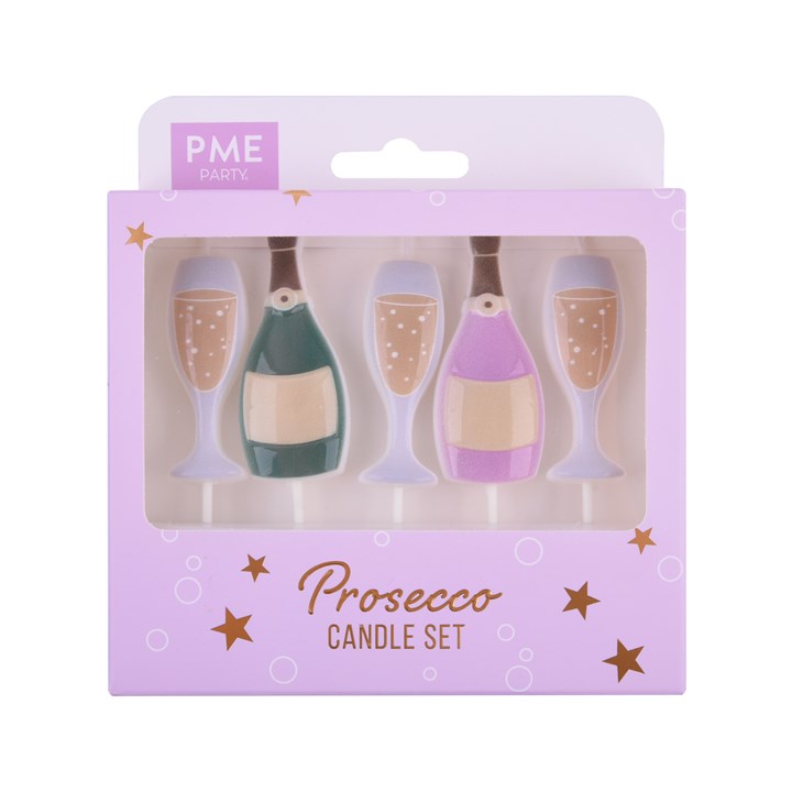 Prosecco Themed Candles