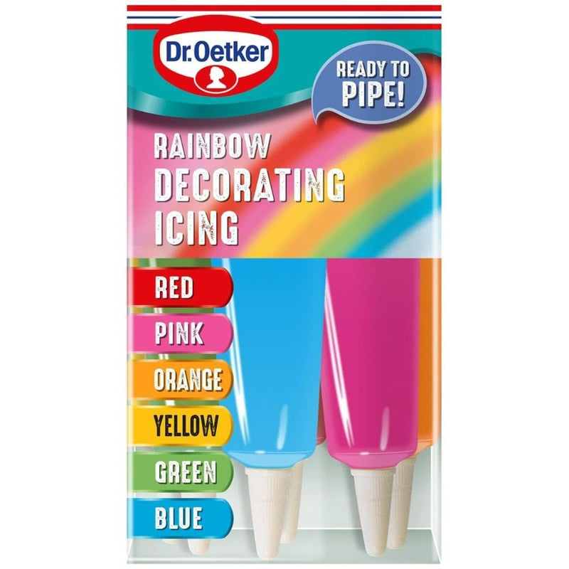 Dr Oetker Rainbow Writing Tube Set