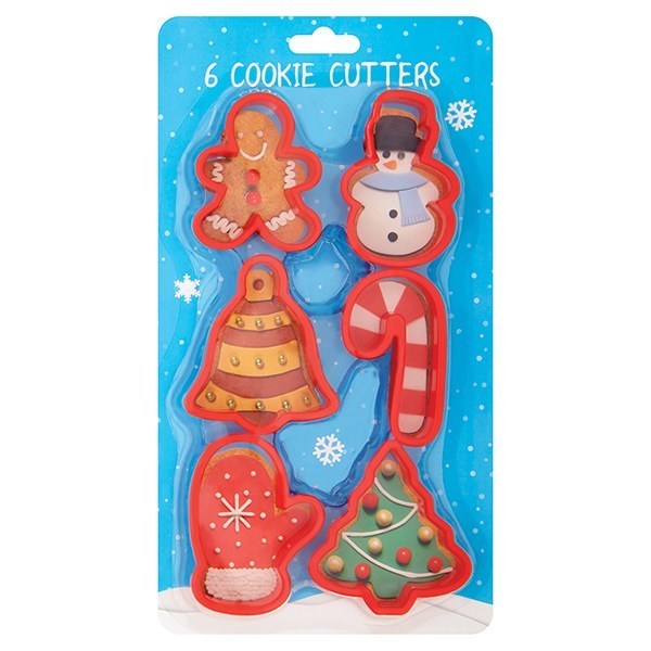 FestiveCookie Cutter Set of 6