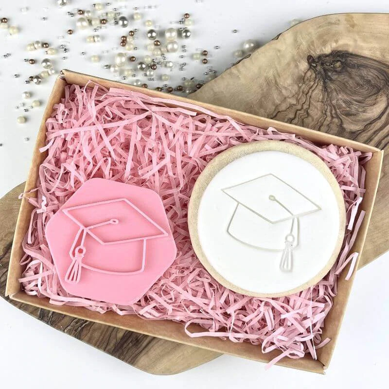 Graduation Hat Cookie Stamp (Lissie Lou)