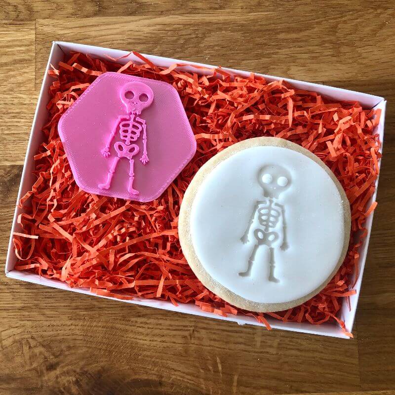 Halloween Skeleton Cookie Stamp (lissie Lou)