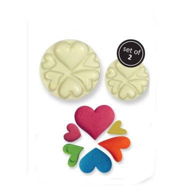 JEM Pop It Hearts Mould (2 Piece)