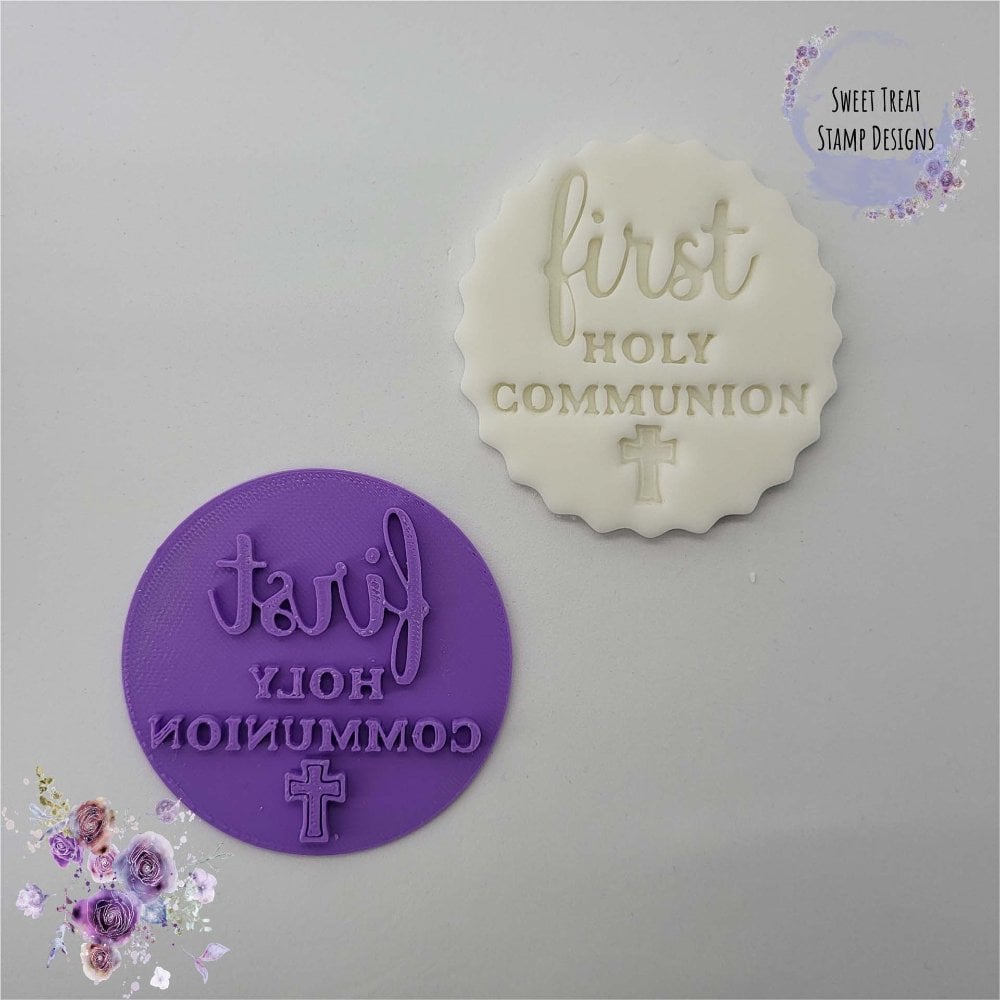 Fondant Stamp First Holy Communion